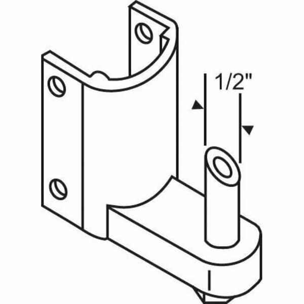 Strybuc 1-5/32in Bottom Hinge Bracket 91-3